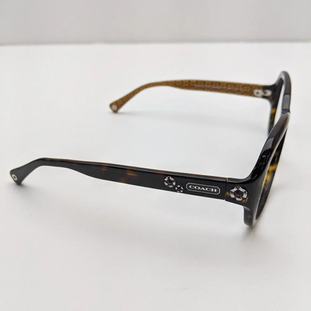 🕶️Frame only! Coach CIARA HC8016-5033/13 Butterfly Sunglasses 57/15-130 /JLI601​